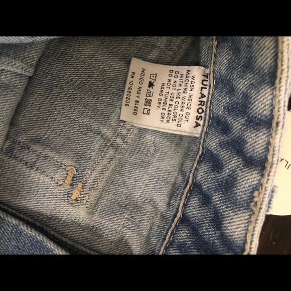 TULAROSA MINI SKIRT SIZE 28 - Picture 13 of 14